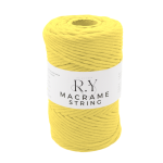 Relax Macrame String 3mm - 26 - LIGHT YELLOW
