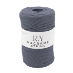 Relax Macrame String 3mm - 3 - GREY